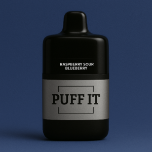 Puff it 8500 - 12ml - kit (batterie + cartouche) - Raspberry Sour Blueberry