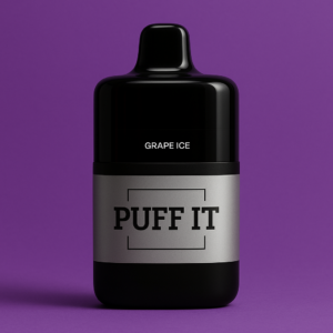 Puff it 8500 - 12ml - kit (batterie + cartouche) - Grape Ice