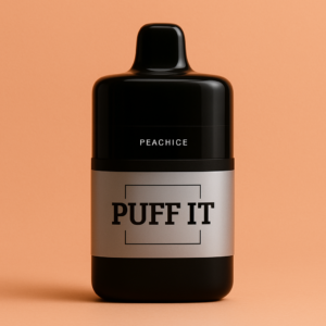 Puff it 8500 - 12ml - kit (batterie + cartouche) - Peach Ice